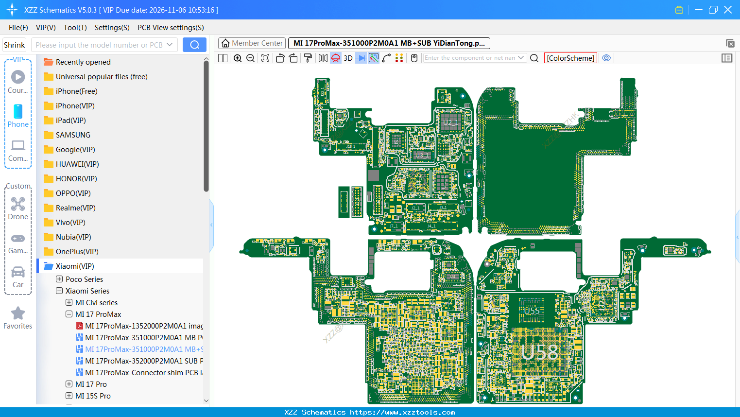 MI 17ProMax-351000P2M0A1 MB+SUB bitmap